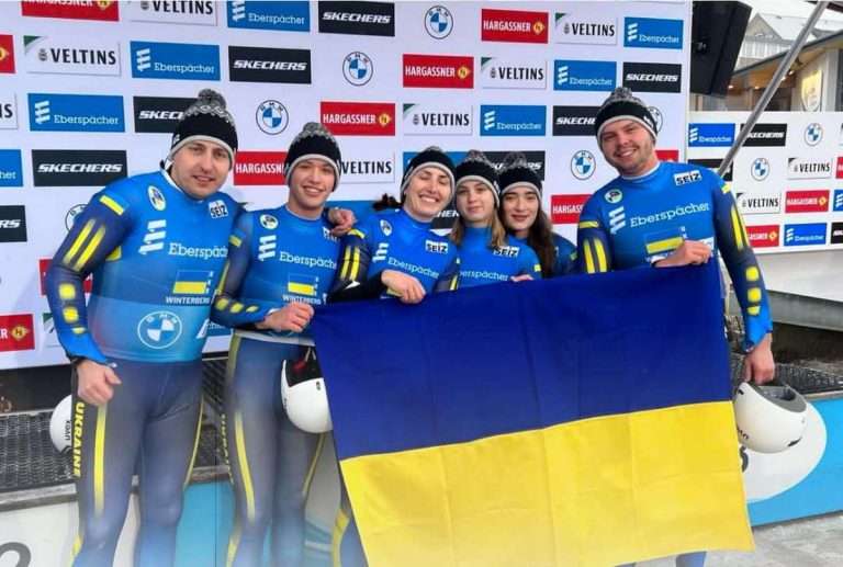 Украинские саночники стартовали в новом сезоне Кубка мира