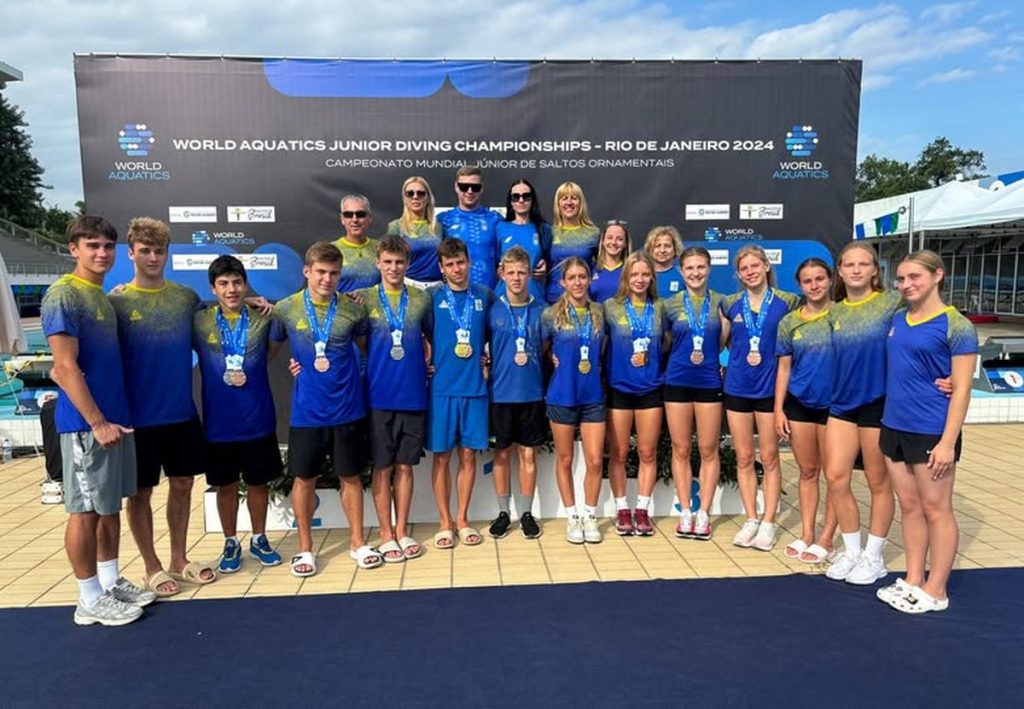 Українці вибороли 9 медалей на чемпіонаті світу зі стрибків у воду