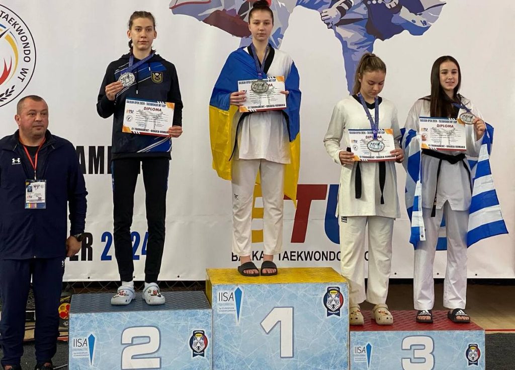 Дніпрянки стали призерками турніру з тхеквондо ВТФ у Румунії