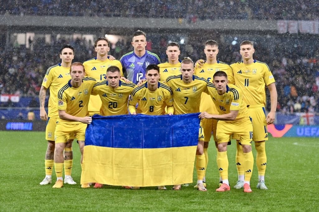 Сборная Украины проведет плей-офф Лиги наций-2024/25 против Бельгии в испанской Мурсии