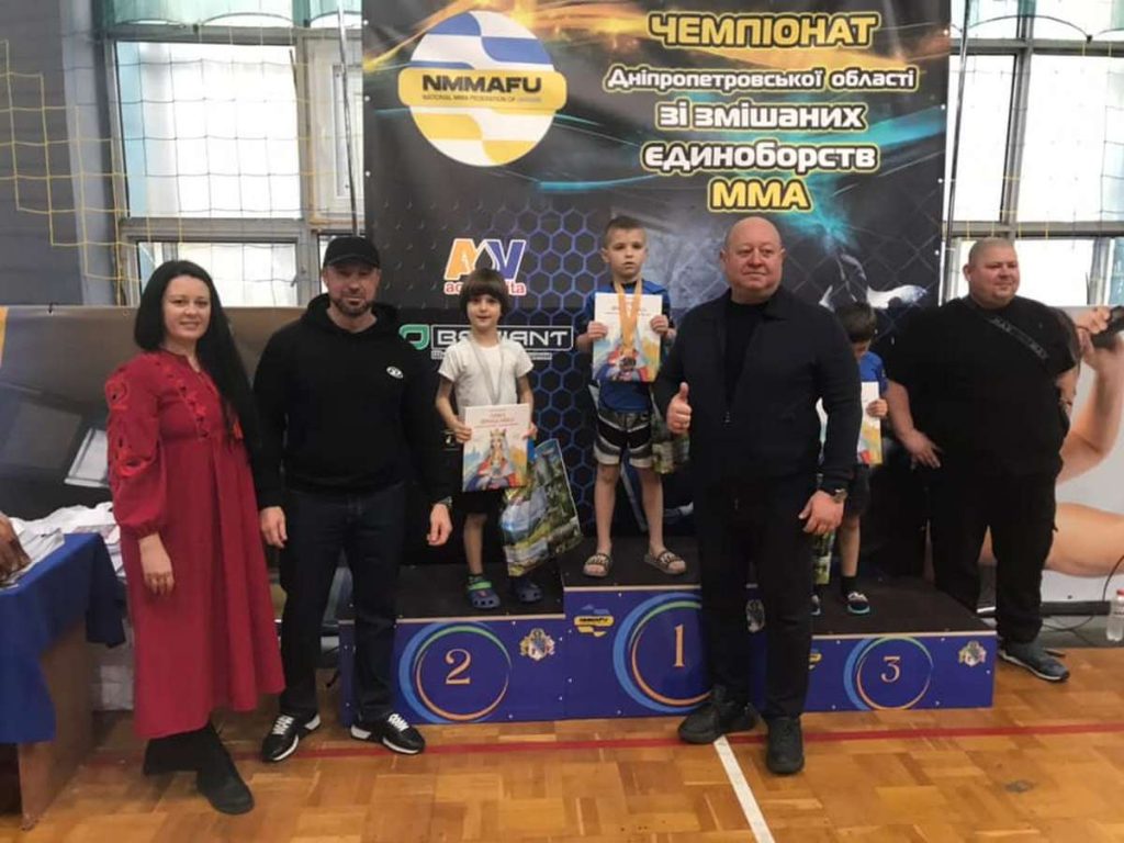 Каменчане завоевали ряд наград на чемпионате Днепропетровской области по ММА