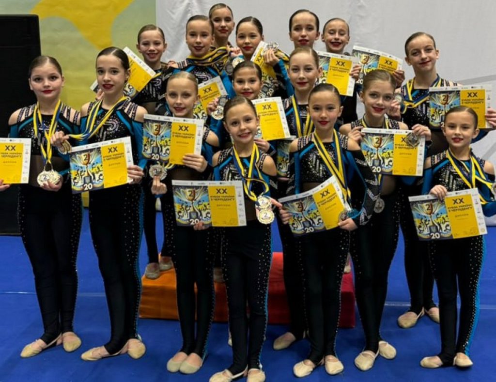 Черлідери Кам’янського здобули низку нагород на Кубку України у Львові