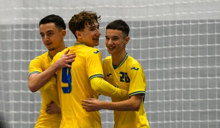 Юношеская сборная Украины по футзалу сыграла вничью с Италией на Istria Nations Cup