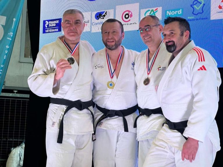 Українські ветерани дзюдо вибороли три медалі на турнірі Eurometropole Masters 2025