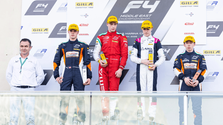 Український гонщик Бондарев став найкращим серед новачків чемпіонату Формули-4 Middle East