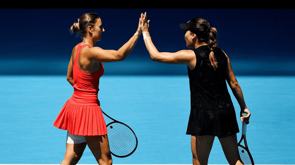 Марта Костюк вышла в четвертьфинал парного разряда Australian Open-2025