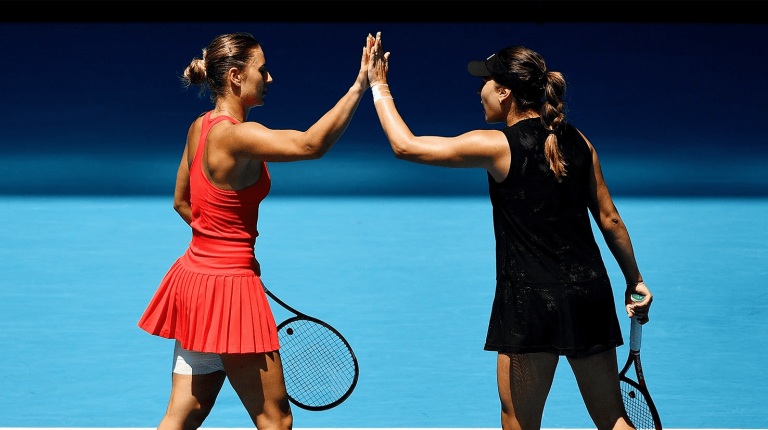 Марта Костюк вышла в четвертьфинал парного разряда Australian Open-2025