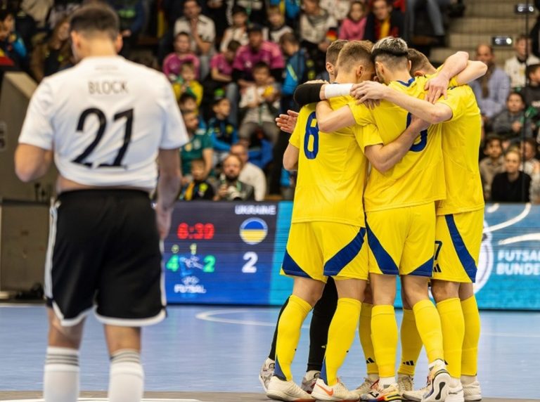 Сборная Украины по футзалу разгромила Германию в отборе на Евро-2026
