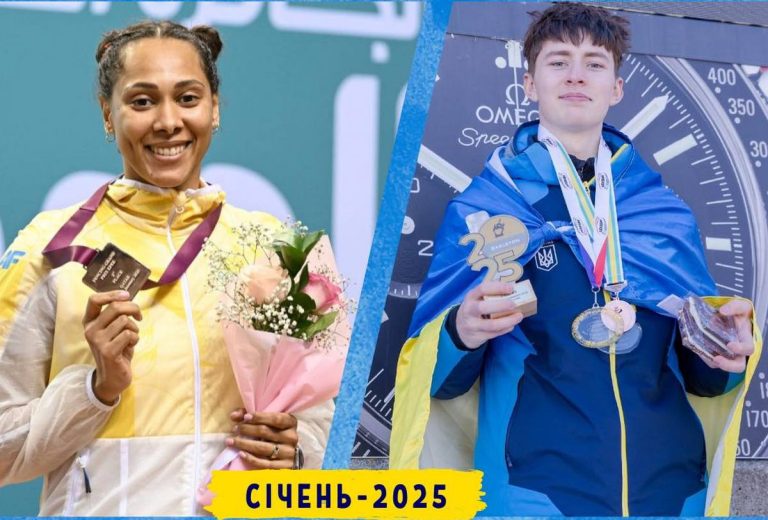 Названо найкращих спортсменів і тренерів січня