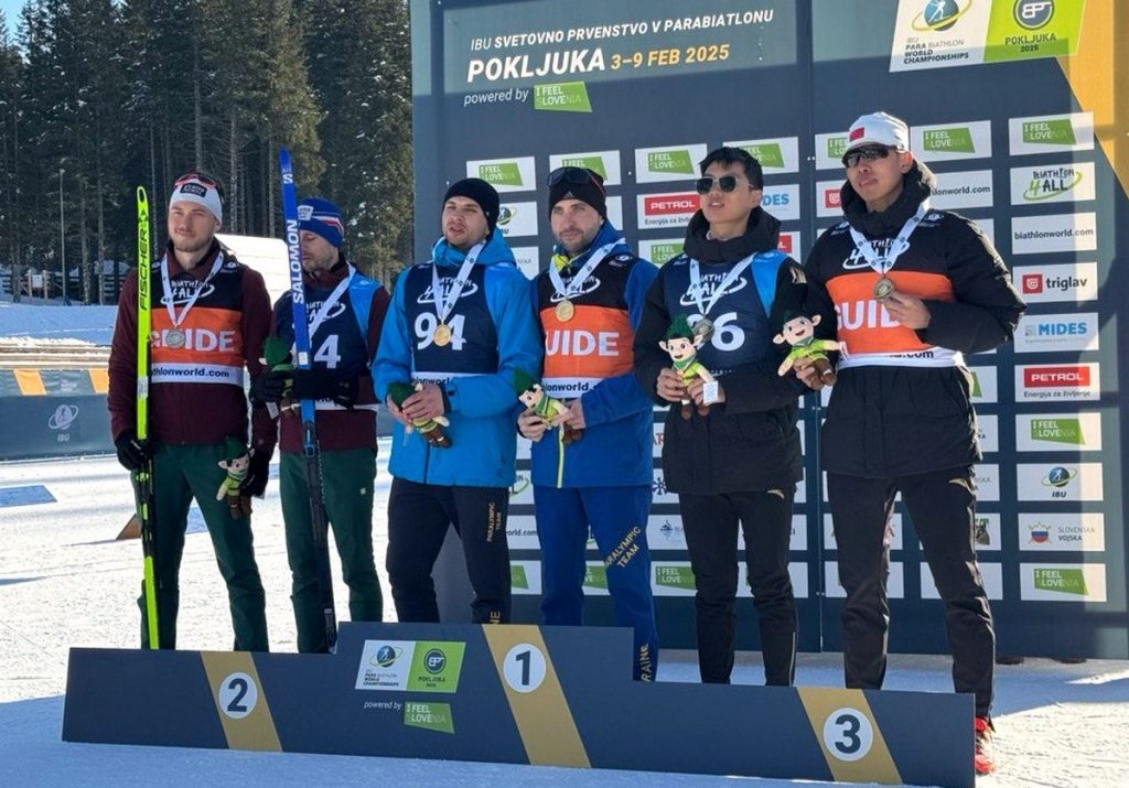 Національна паралімпійська збірна України з лижних перегонів та біатлону здобула дві медалі на чемпіонаті світу