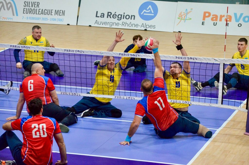 Національна збірна команда України з волейболу сидячи – віцечемпіонка Срібної Євро Ліги