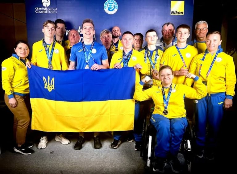 Украинские пара атлеты получили 10 медалей на международном турнире в Дубае и вошли в десятку сильнейших команд