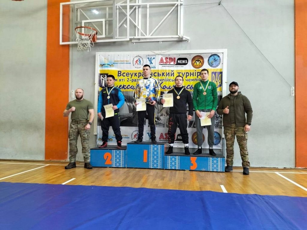 Юні борці Кам’янського виступили на всеукраїнському турнірі в Києві: результати