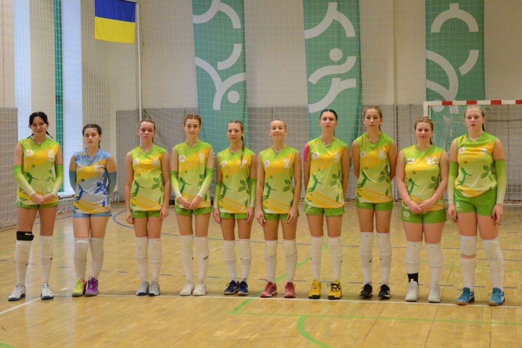 Каменские волейболистки сыграли во втором туре чемпионата Украины «Детская лига»