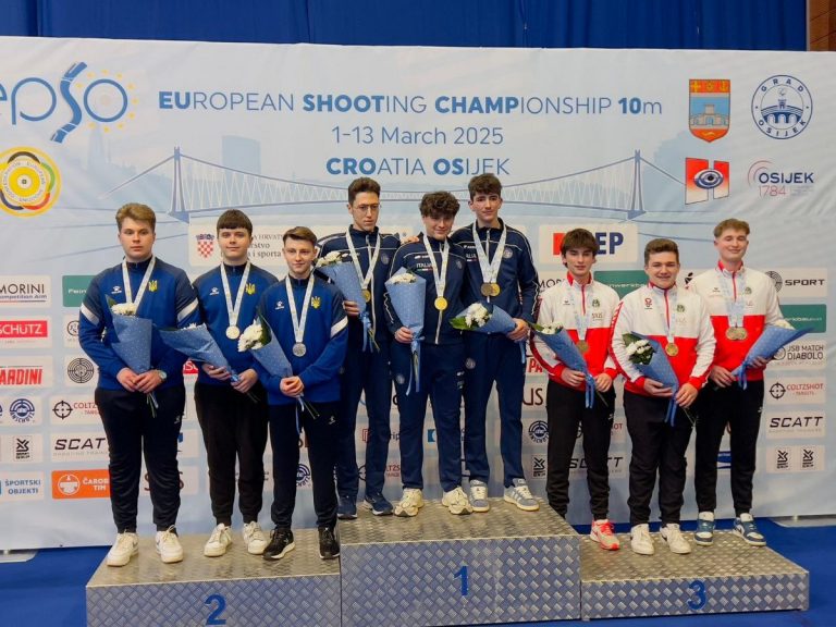Українці вибороли ще дві нагороди на чемпіонаті Європи з кульової стрільбі
