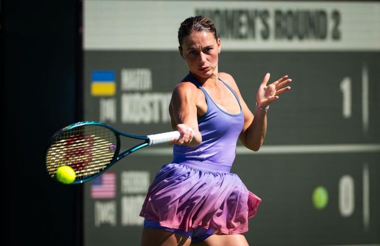 Марта Костюк завершила виступи на турнірі WTA 1000 в Індіан-Веллсі