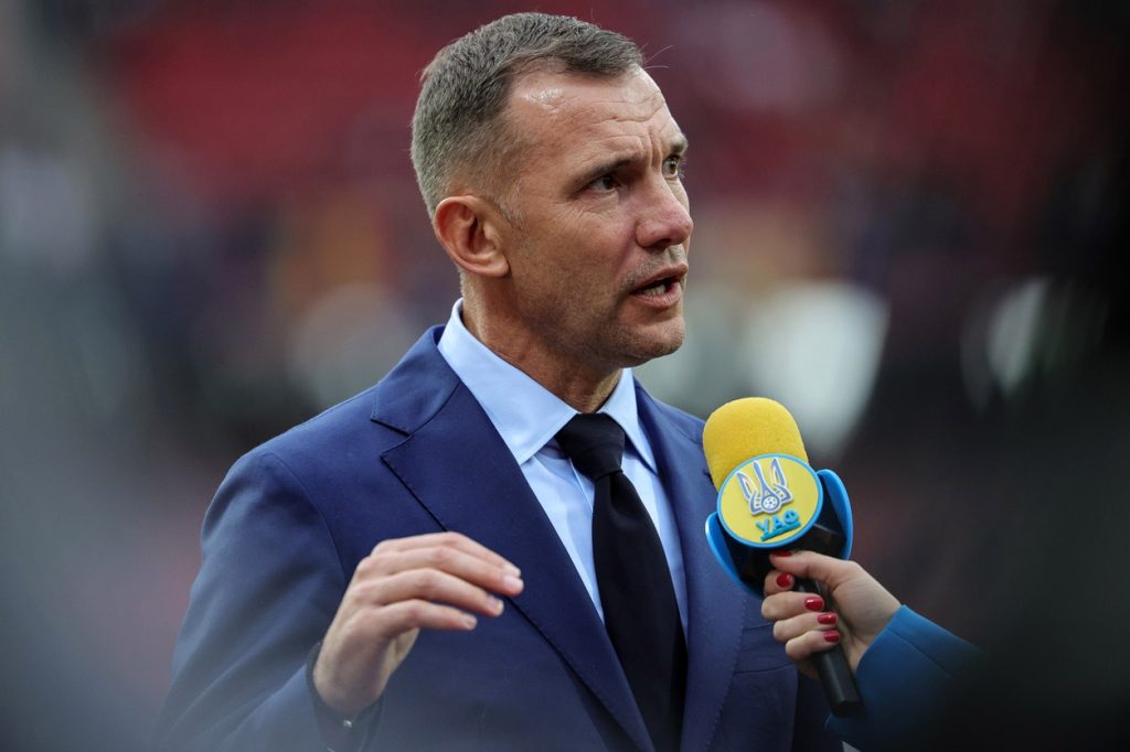 Андрей Шевченко прибыл в Мурсию на матч Лиги наций между Украиной и Бельгией