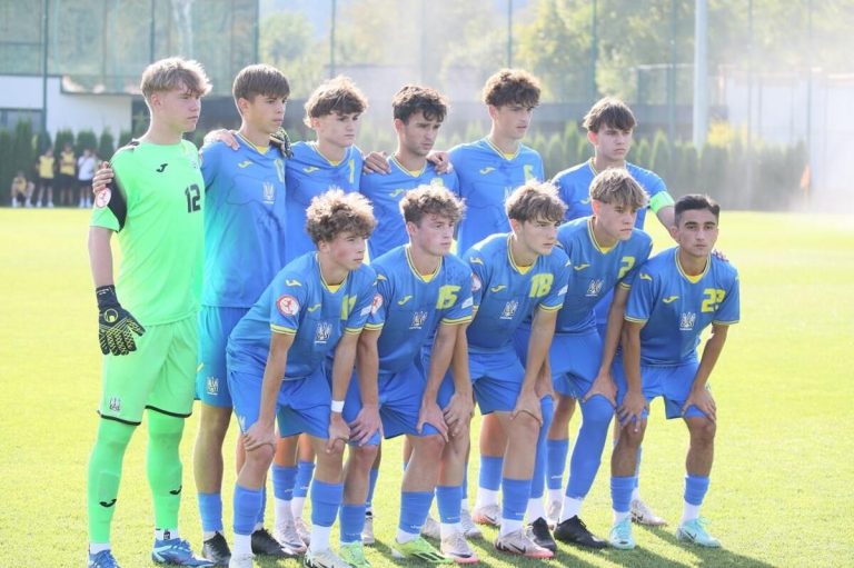 Сборная Украины U-16 потерпела поражение в первом матче на Турнире четырех наций