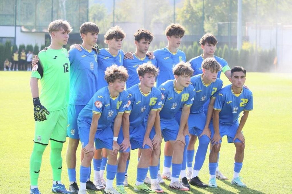 Сборная Украины U-16 переиграла Румынию на Турнире четырех наций