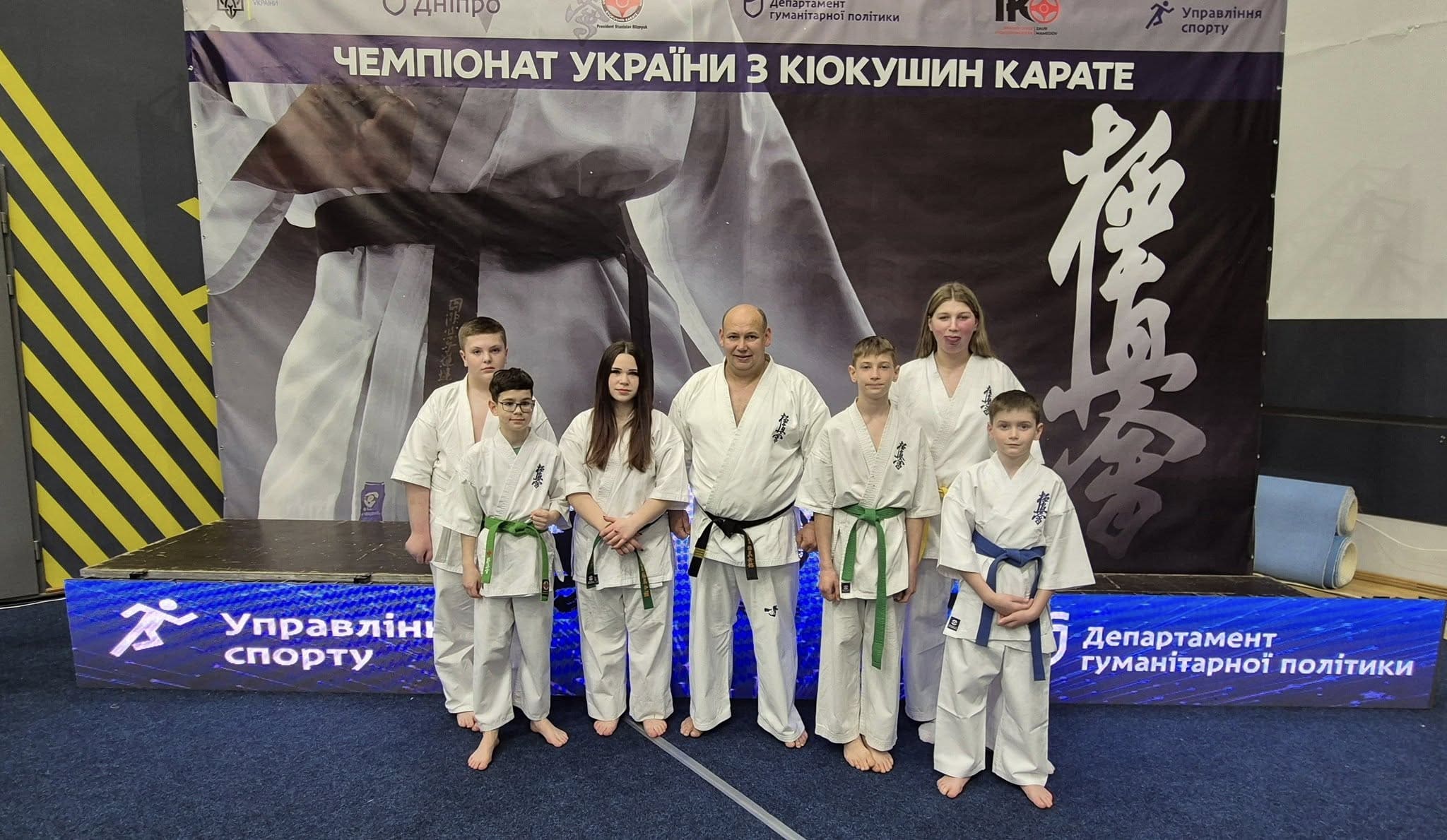Кам'янчани стали призерами чемпіонату України з кіокушин карате