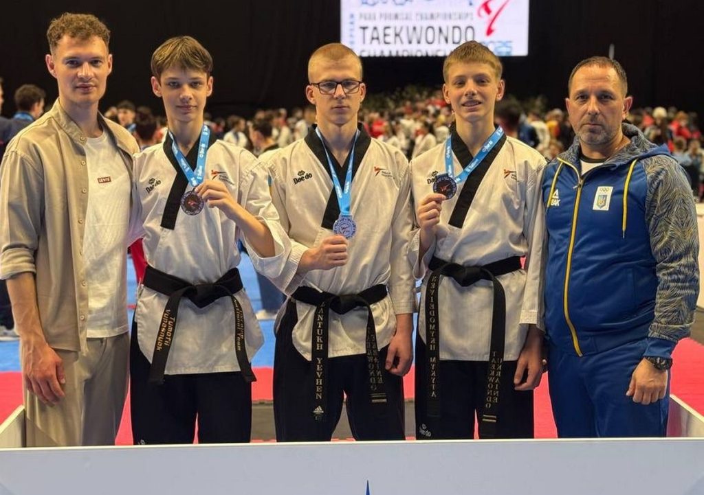 Кам’янські тхеквондисти вибороли “бронзу” чемпіонату Європи