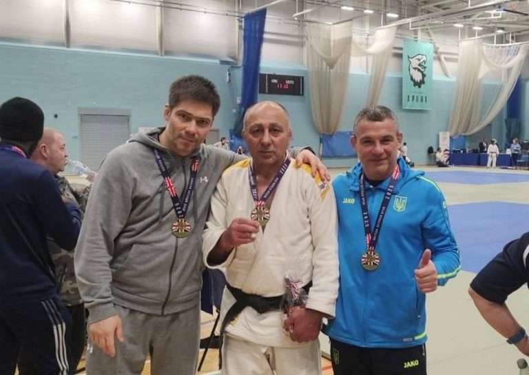 Українці здобули три золоті медалі на турнірі з дзюдо British Veterans Open 2025
