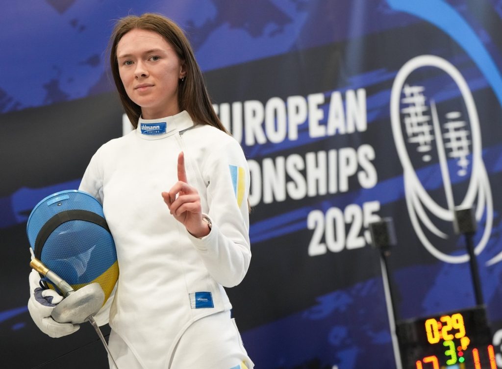 Украинка Максименко — чемпионка Европы среди молодежи в шпаге