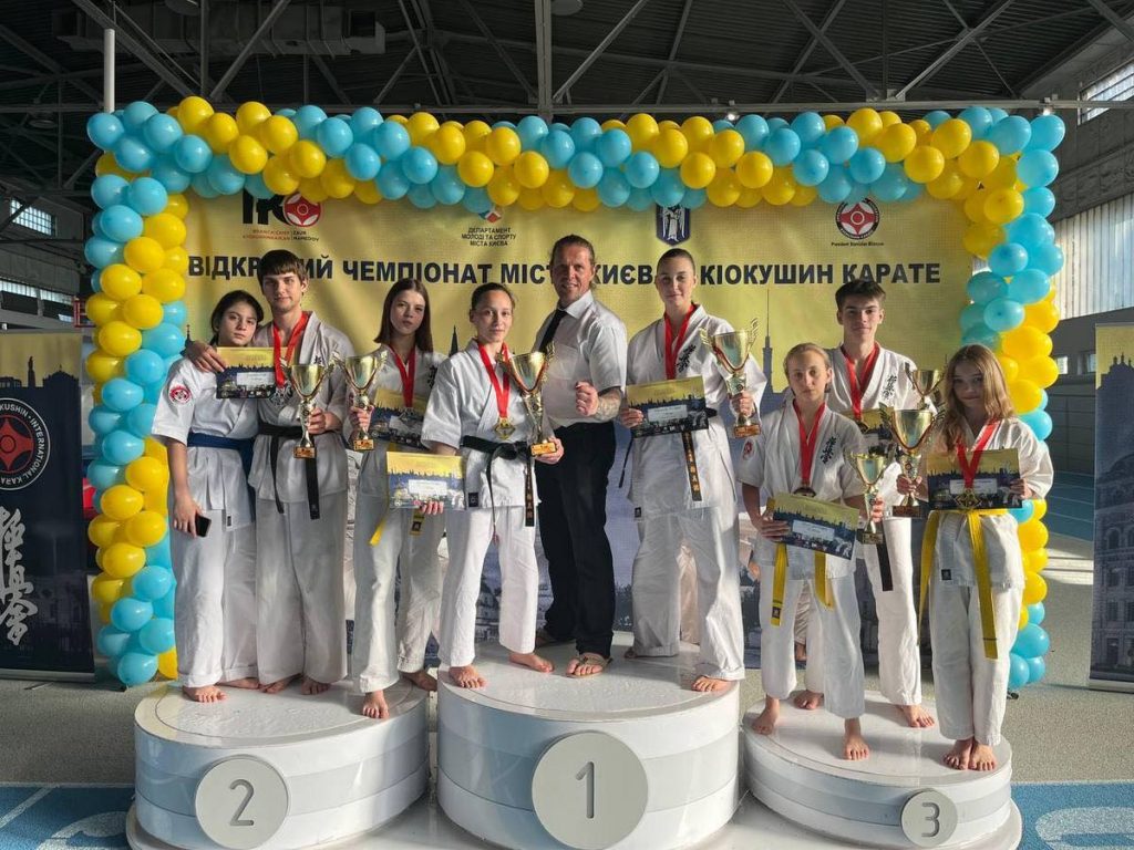 Кам’янчани стали призерами відкритого чемпіонату Києва з кіокушин карате