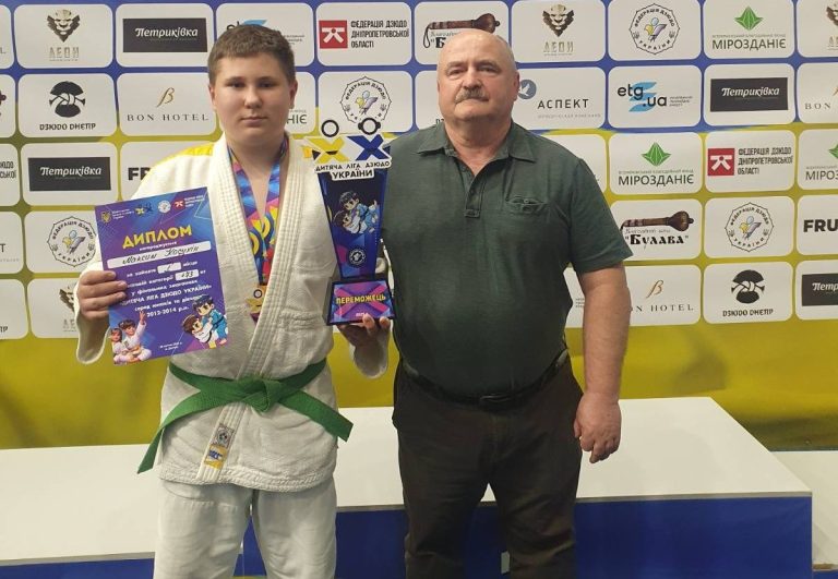 Каменчанин стал чемпионом Детской лиги дзюдо Украины