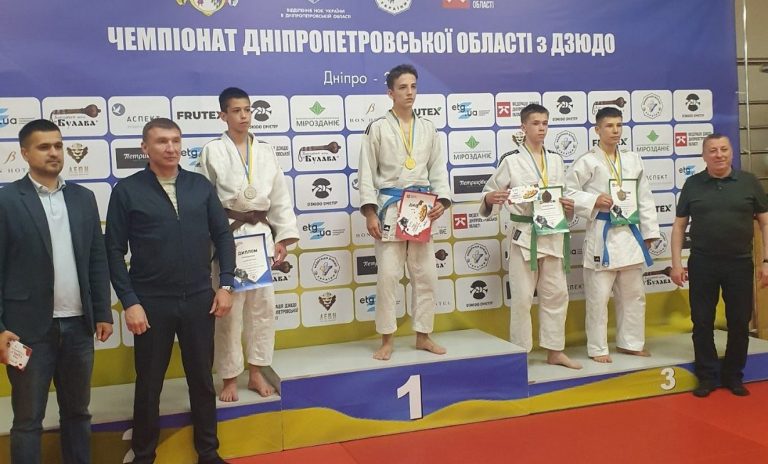 Дзюдоисты Каменского — призеры областных и всеукраинских соревнований