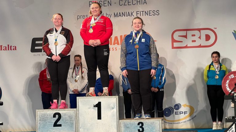 Кам’янчанка Віра Попруга виборола “бронзу” на чемпіонаті Європи з пауерліфтингу