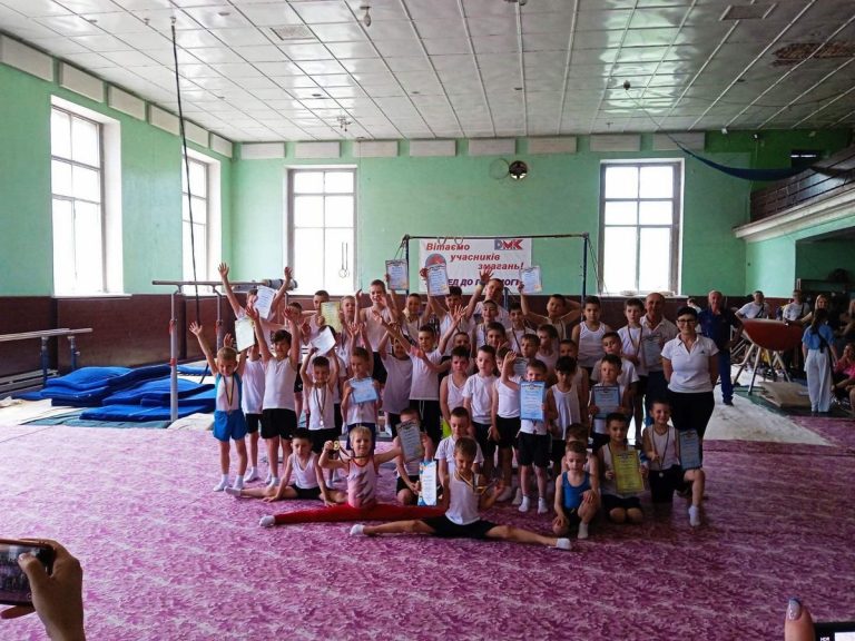 В Каменском состоялся чемпионат города по спортивной гимнастике