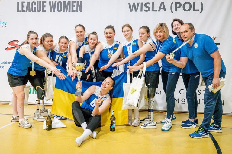Украинки — чемпионки «Золотой Лиги Наций» по волейболу сидя