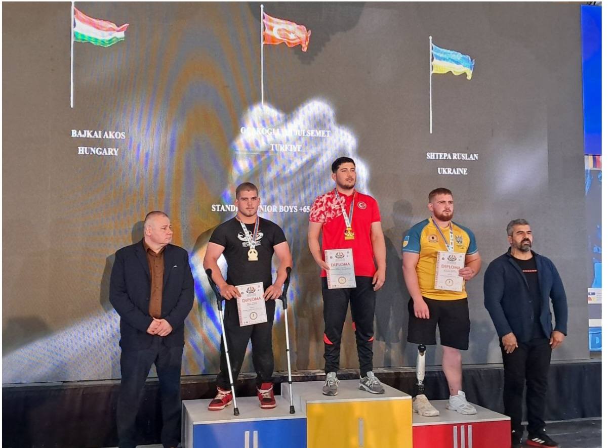 Кам’янські армрестлери вибороли шість медалей на чемпіонаті Європи в Румунії