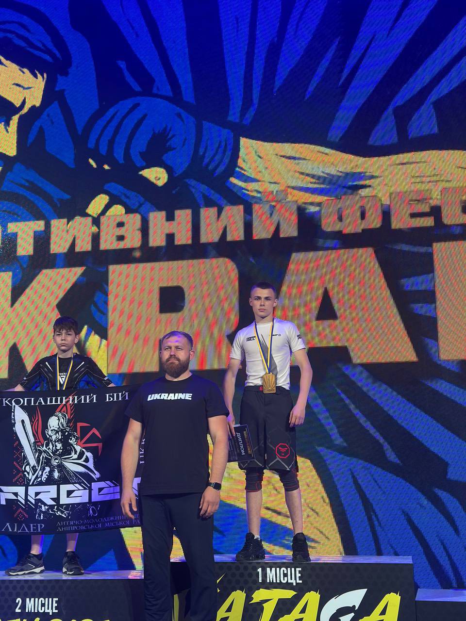 Кам’янські борці вибороли медалі на турнірі Submission Fights у Дніпрі
