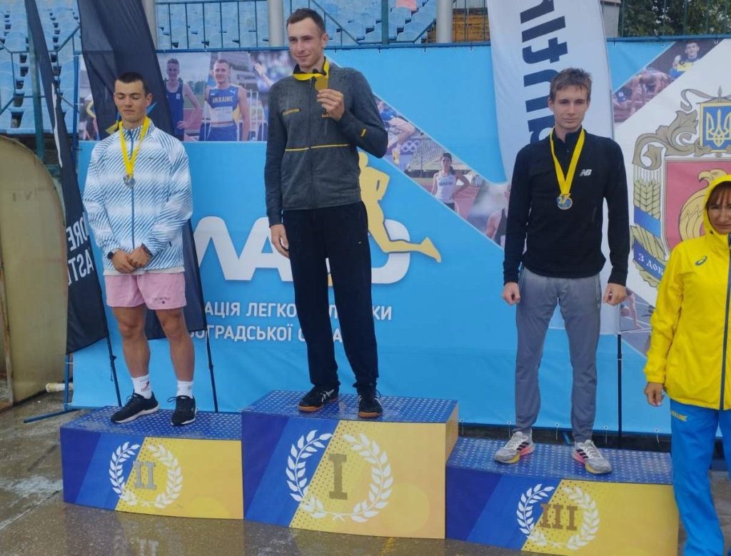 Каменчанин Иван Андрюшкевич — бронзовый призер юниорского чемпионата Украины по десятиборью