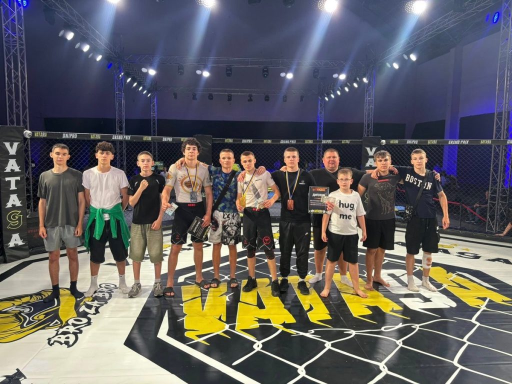 Кам’янські борці вибороли медалі на турнірі Submission Fights у Дніпрі