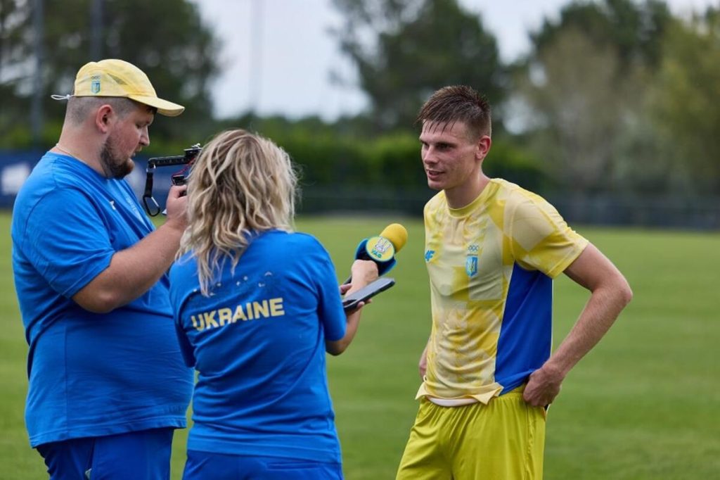 Олег Очеретько — лучший игрок матча Украина — Дания по версии УЕФА