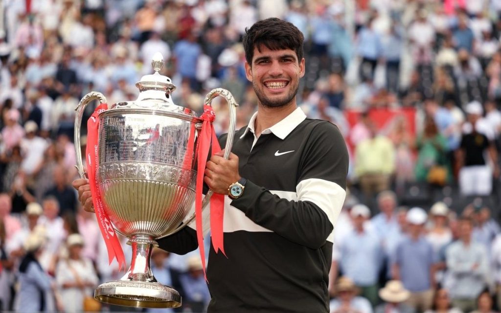 Карлос Алькарас завоював титул ATP 500 на траві у Лондоні