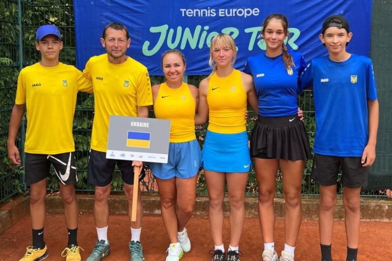 Українки вперше в історії виграли парний чемпіонат Європи U-14 з тенісу