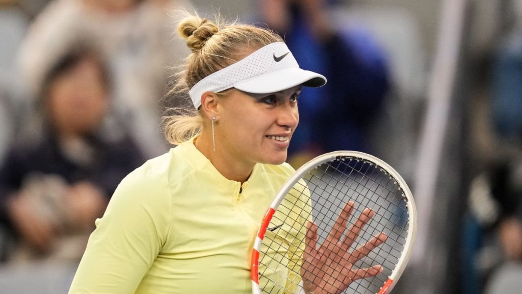Юлия Стародубцева поднялась на одну позицию в обновленном рейтинге WTA