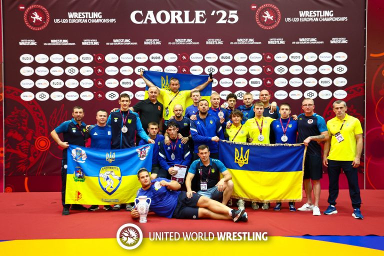 Українські греко-римські борці вибороли сім медалей на чемпіонаті Європи U20