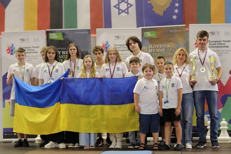 Українські шахістки вибороли дві срібні медалі на командному чемпіонаті Європи