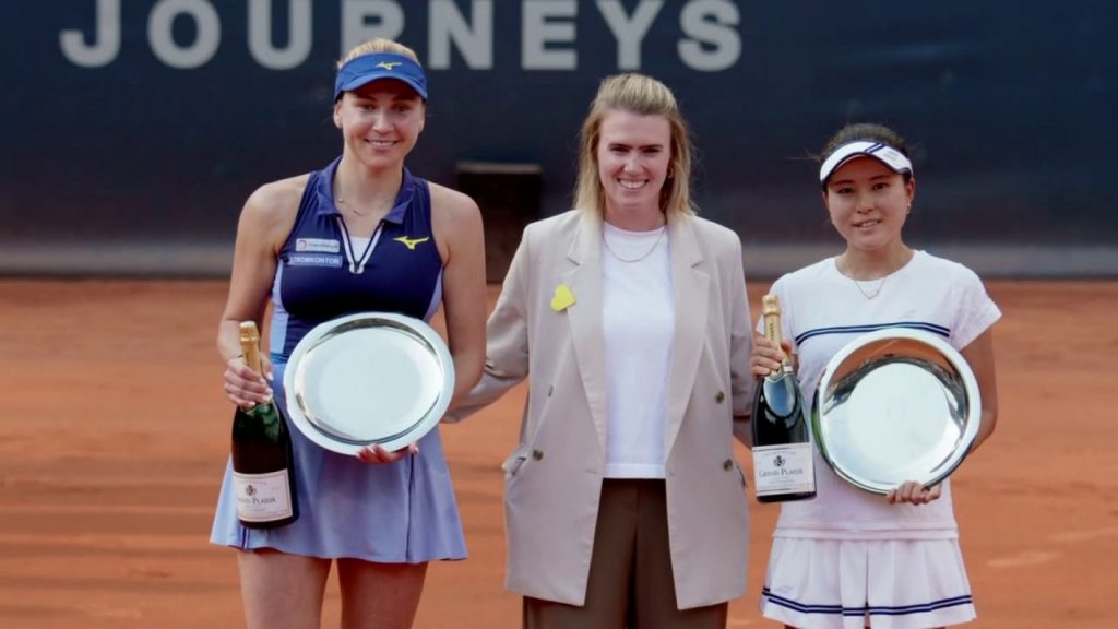 Кіченок здобула ювілейний трофей WTA у парі з японкою Ніномією