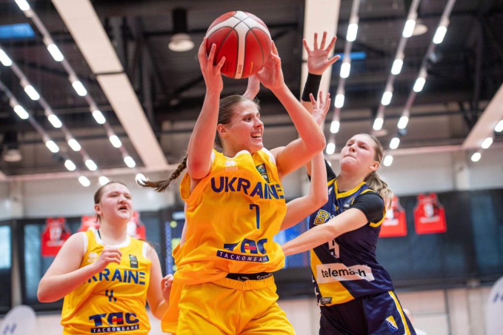 Жіноча збірна України U-18 здобула третю поспіль перемогу на Євробаскеті-2025