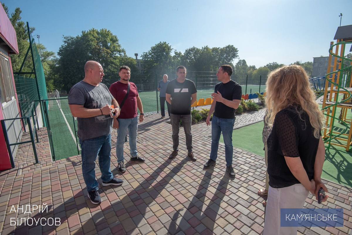 У Кам'янському перевірили стан багатофункціональних спортивних комплексів (відео)