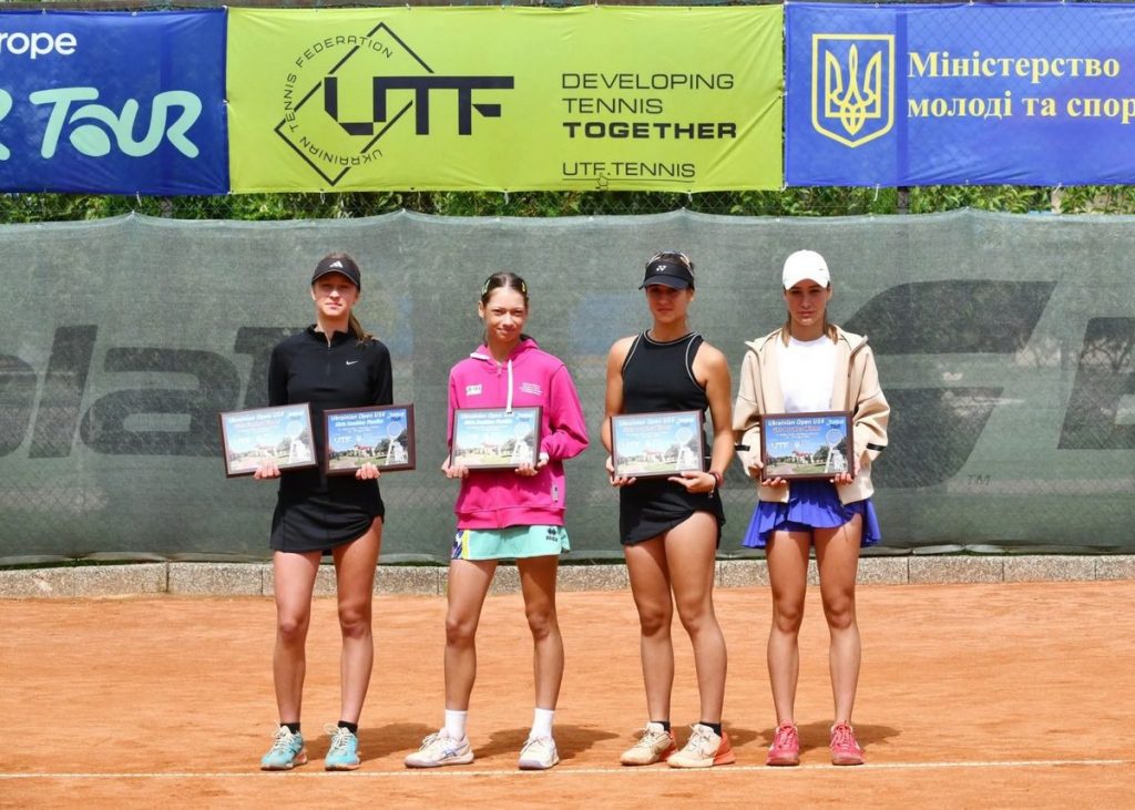 Теннисистки Каменского завоевали награды на «Ukrainian Open U14»