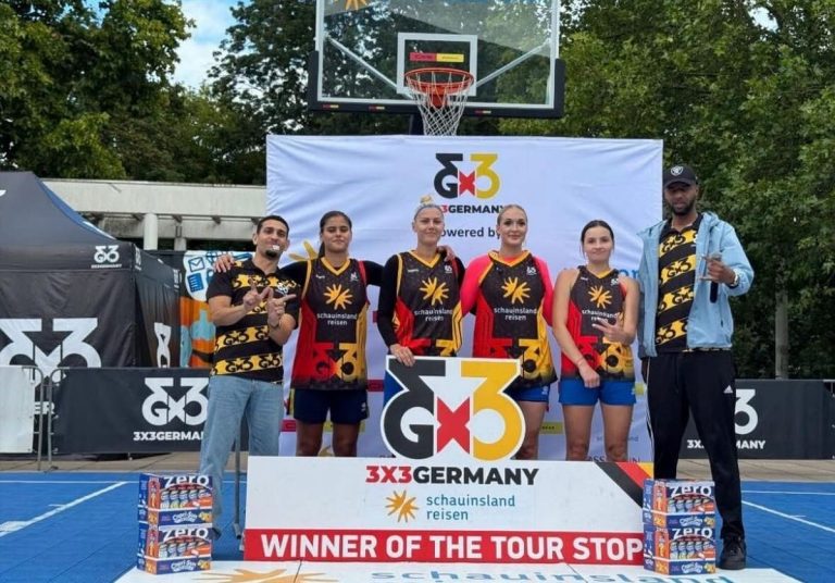 Жіноча збірна України з баскетболу 3х3 виграла турнір у Німеччині