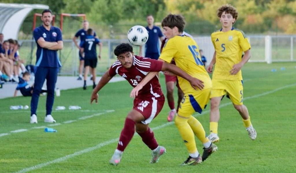 Юношеская сборная Украины U-17 уступила Катару на старте турнира в Хорватии