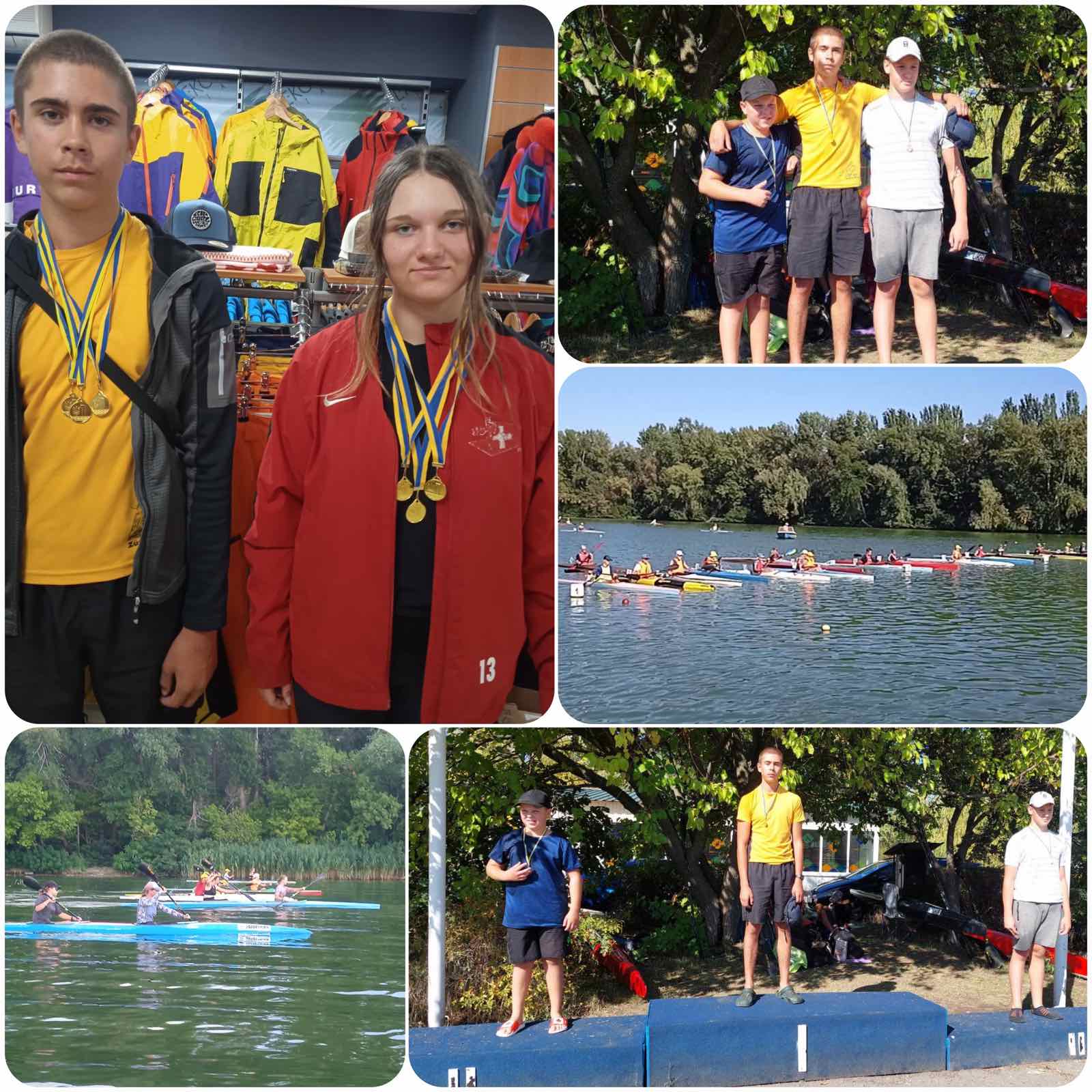 Кам'янські веслувальники успішно виступили на чемпіонаті області